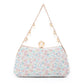 Rajwada Multicolor Shimmer Printed Clutch for Women