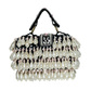 Rajwada Black Suede Embellished Clutch For Women