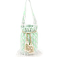 Rajwada Light Green Embroidered Potli Bag For Women