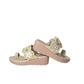 Rajwada Beige Velvet Embellished Heels For Women