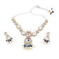 Rajwada White Alloy Jewellery Set For Women