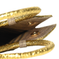 Rajwada Golden Jute Embellished Clutch For Women