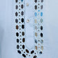Rajwada Sky Blue Viscose Silk Embellished Stitched Kurta For Men