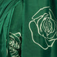 Rajwada Dark Green Cotton Linen Zari Work Saree For Women