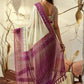 Rajwada Beige Georgette Printed Saree For Women