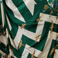 Rajwada Green And White Silk Blend Printed Elegant Saree For Women
