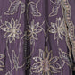 Rajwada Purple Silk Blend Embroidered Semi-Stitched Lehenga For Women
