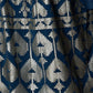 Rajwada Blue Georgette Embellished Semi-Stitched Lehenga For Women