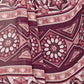 Rajwada Wine Georgette Printed Saree For Women