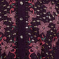 Rajwada Purple Silk Blend Embroidered Stitched Kurta For Men