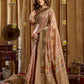Rajwada Multicolor Silk Blend Printed Saree For Women