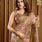 Rajwada Multicolor Silk Blend Printed Saree For Women