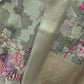 Rajwada Green Poly Brasso Woven Saree With Unstitched Blouse For Women