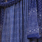 Rajwada Navy Blue Rayon Printed Stitched Kurta Set For Women
