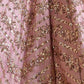Rajwada Peach Chinon Silk Embellished Semi Stitched Lehenga For Women