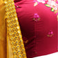 Rajwada Women Blue Georgette Embroidered Semi Stitched Lehenga With  Unstitched Blouse
