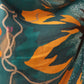 Rajwada Teal Green Georgette Printed Saree For Women