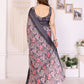 Rajwada Multicolor Georgette Printed Saree For Women