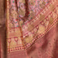 Rajwada Mauve Silk Blend Printed Saree For Women