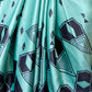 Rajwada Green Satin Printed Saree With Unstitched Blouse For Women