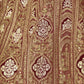 Rajwada Brown Banarasi Silk Embroidered Semi-Stitched Lehenga For Women