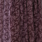 Wine Georgette Printed Dress