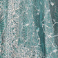 Rajwada Blue Net Embroidered Semi-Stitched lehenga For Women