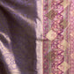 Rajwada Light Pink Silk Blend Printed Saree For Women