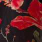 Rajwada Black Georgette Floral Print Saree For Women