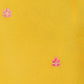 Rajwada Yellow Cotton Embroidered Stitched Kurta For Men