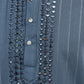 Rajwada Grey Viscose Rayon Embellished Stitched Kurta For Men