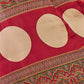 Rajwada Olive And Cream Silk Blend Printed Elegant Saree For Women