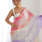 Rajwada Multicolor Silk Blend Embellished Saree For Women