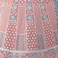 Rajwada Peach Georgette Embellished Semi-Stitched lehenga For Women