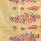 Rajwada Beige Cotton Blend Solid Saree For Women