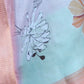Rajwada Pink Satin Printed Saree With Unstitched Blouse For Women