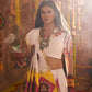 Rajwada Multicolor Viscose Cotton Embroidered Semi-Stitched lehenga With Patch Work And Stunning Tassels For Women