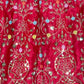 Rajwada Pink Satin Embellished Semi Stitched Lehenga For Women