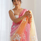 Rajwada Multicolor Silk Blend Embellished Saree For Women