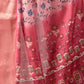 Rajwada Pink Silk Blend Printed Saree For Women