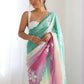 Rajwada Multicolor Silk Blend Embellished Saree For Women