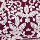 Rajwada Wine Georgette Embroidered Stitched Kurta Set For Women