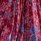 Rajwada Red Silk Blend Embellished Semi Stitched Lehenga For Women