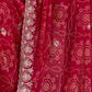 Rajwada Pink Georgette Printed Saree For Women