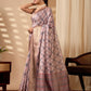 Rajwada Multicolor Silk Blend Printed Saree For Women