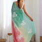 Rajwada Multicolor Silk Blend Embellished Saree For Women