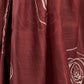 Rajwada Brown Cotton Linen Zari Work Saree For Women