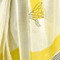 Rajwada White Cotton Linen Zari Work Saree For Women