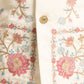 Rajwada White Viscose Silk Embroidered Stitched Kurta Set For Kids