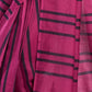 Rajwada Magenta Cotton Linen Zari Work Saree For Women